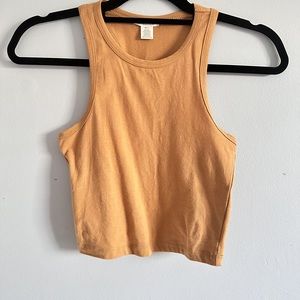 Bozzolo Gold Racerback Crop Top